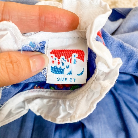 Vintage Embroidered Dress 2T - Picture 4 of 4